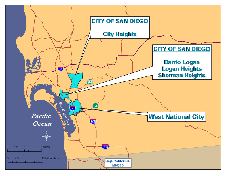 Emergency EHC Work Areas map NoChulaVista  for website 2012