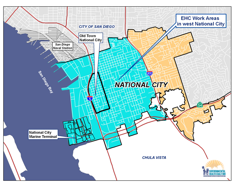 National City map for website