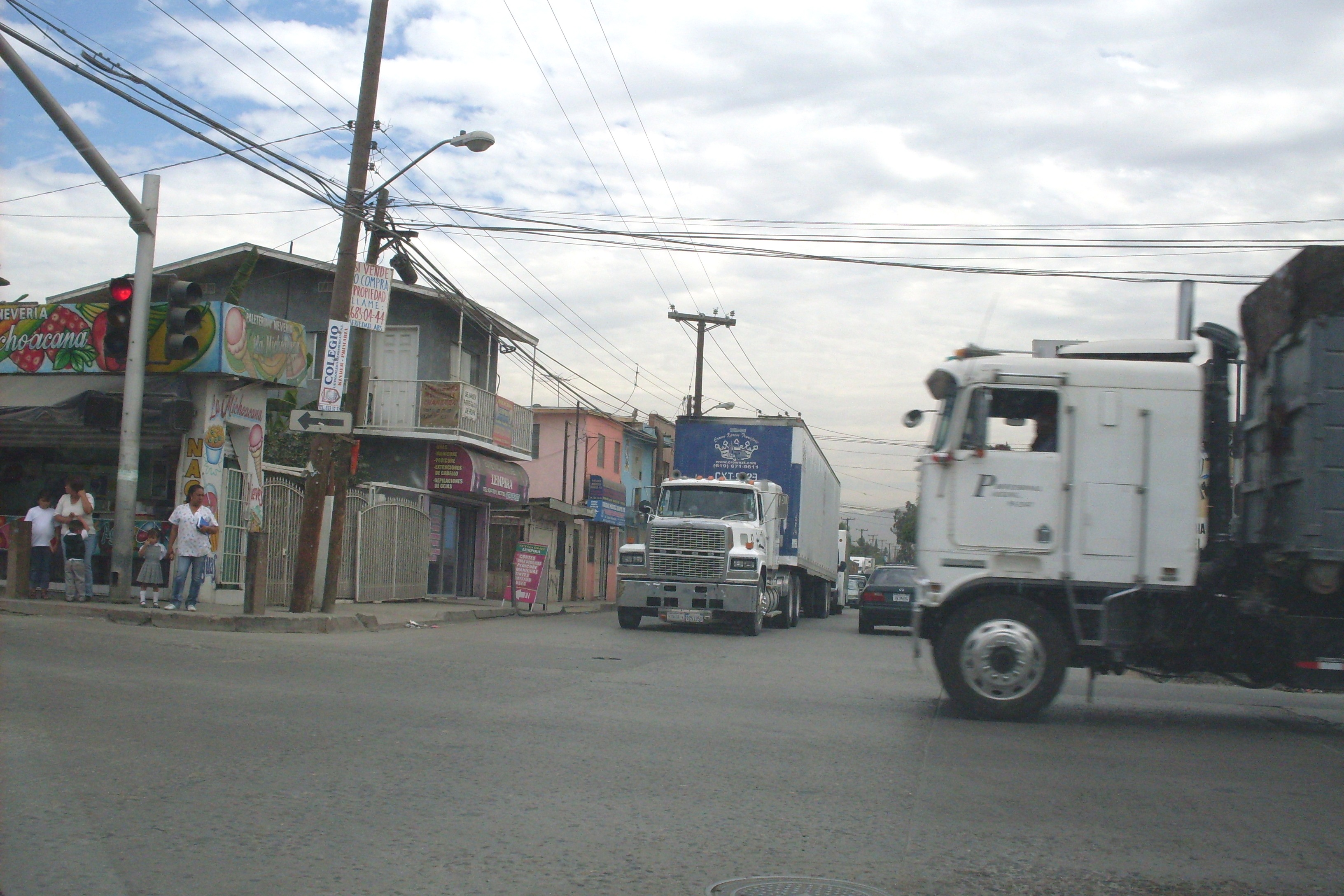 Trucks at kindergarten