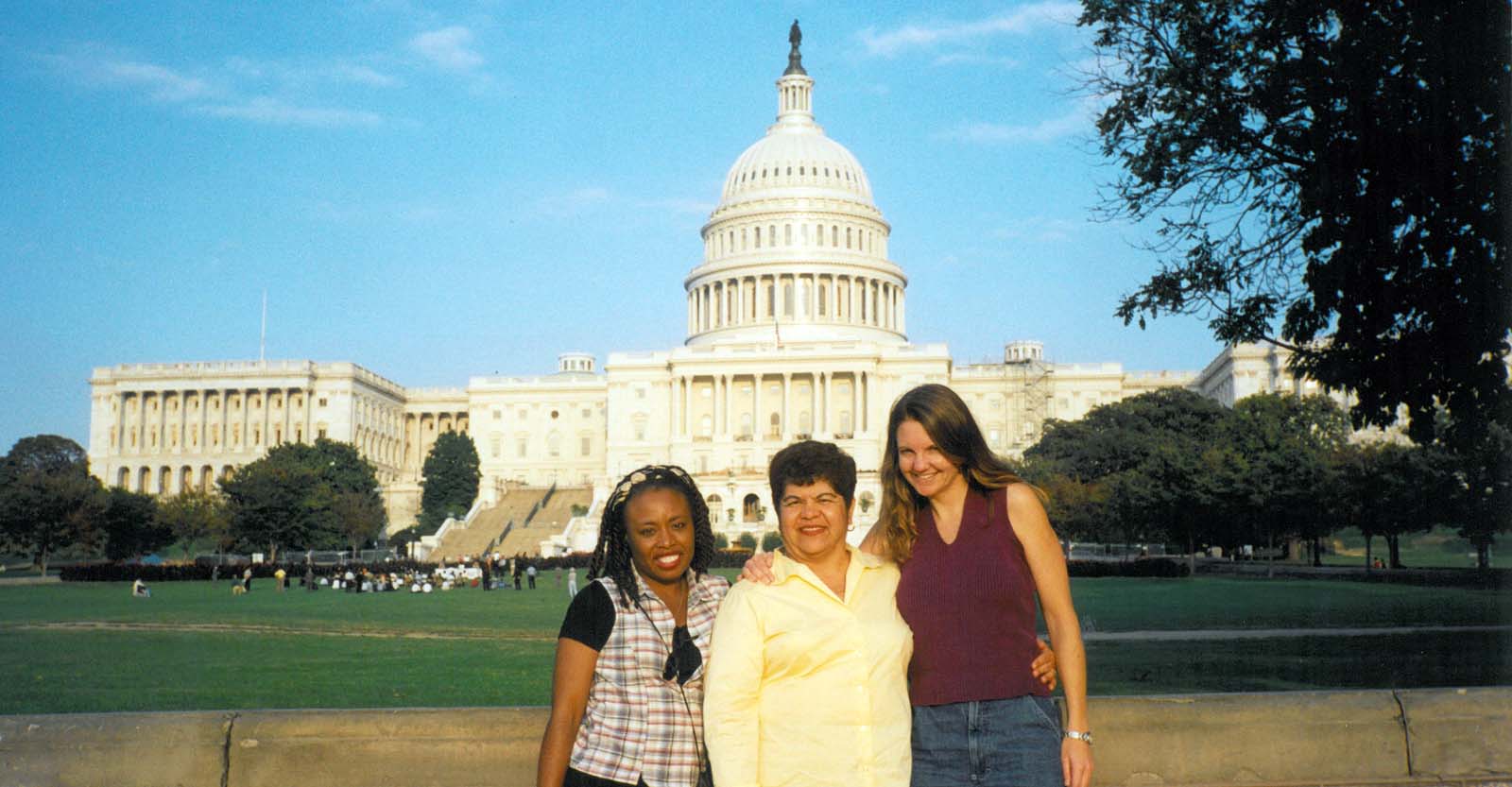 luz and nicole and felicia in wash dc